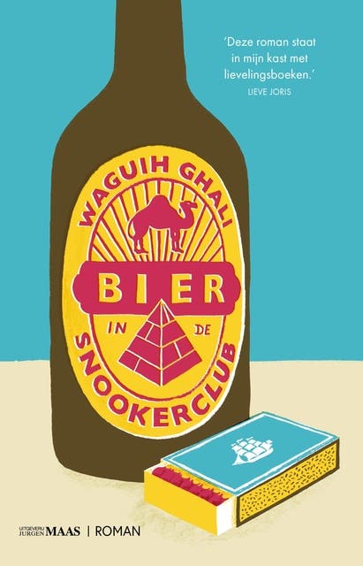 Bier in de snookerclub – omslag van het luisterboek van Waguih Ghali