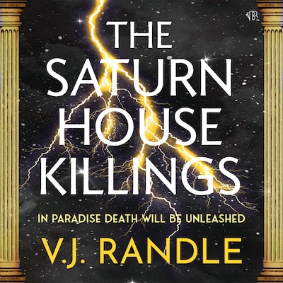 The Saturn House Killings – omslag til lydbogen af V.J. Randle