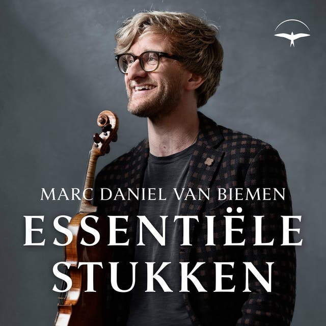 Essentiële stukken – omslag van het luisterboek van Marc Daniel van Biemen