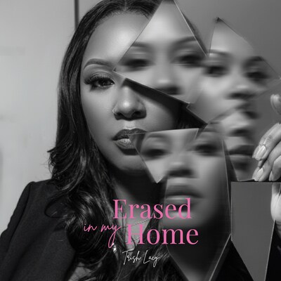 Erased in my Home – omslag til lydbogen af Trish Lacy