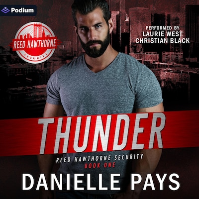 Thunder – omslag til lydbogen af Danielle Pays