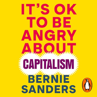 It's OK To Be Angry About Capitalism – omslag til lydbogen af Bernie Sanders
