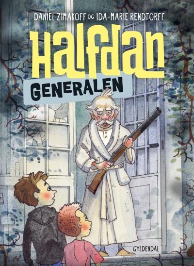 Halfdan 3 - Generalen – omslag til lydbogen af Daniel Zimakoff, Ida-Marie Rendtorff