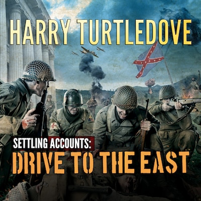 Drive to the East – omslag til lydbogen af Harry Turtledove