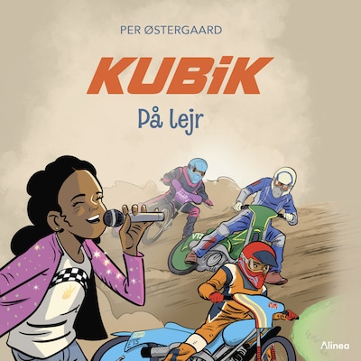 KUBIK - På lejr – omslag til lydbogen af Per Østergaard
