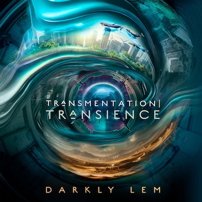 Transmentation | Transience – omslag til lydbogen af Darkly Lem