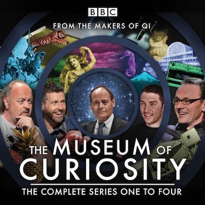 The Museum of Curiosity: Series 1-4 – omslag til lydbogen af John Lloyd, Dan Schreiber, Richard Turner