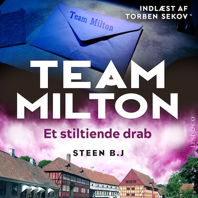 Et stiltiende drab – omslag til lydbogen af Steen B. J.