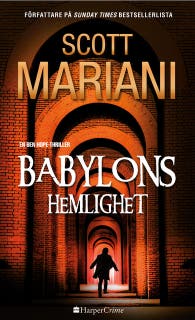 Babylons hemlighet – omslag till ljudboken av Scott Mariani
