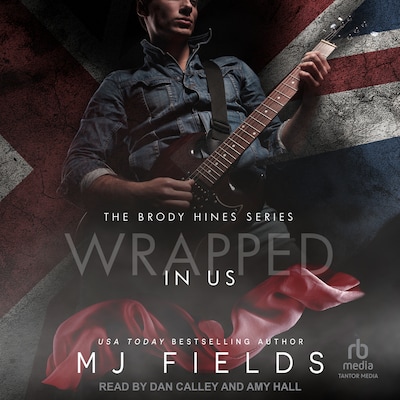 Wrapped In Us – omslag til lydbogen af MJ Fields