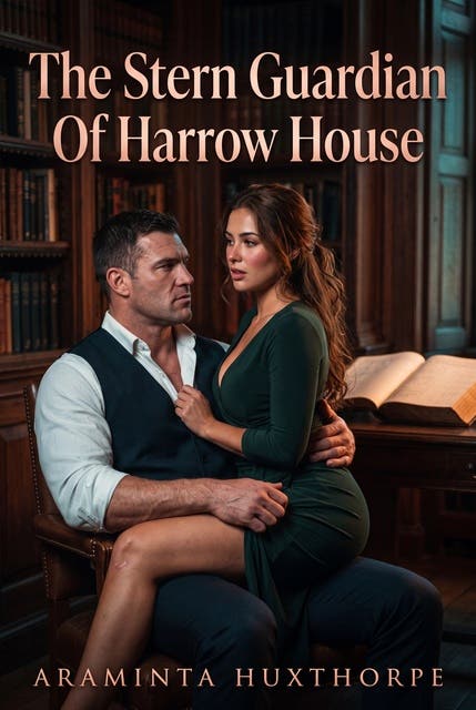 The Stern Guardian Of Harrow House: A Guardian Discipline Erotic Novel – omslag til lydbogen af Araminta Huxthorpe
