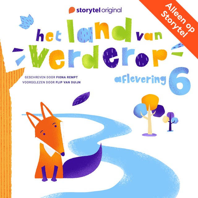 Het land van Verderop: Aflevering 6 – omslag van het luisterboek van Fiona Rempt