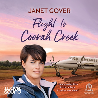 Flight to Coorah Creek – omslag til lydbogen af Janet Gover
