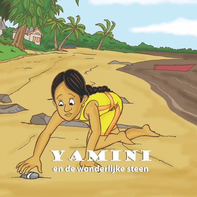 Yamini en de wonderlijke steen – omslag van het luisterboek van Maria Landvoort