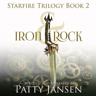 Iron & Rock – omslag till ljudboken av Patty Jansen