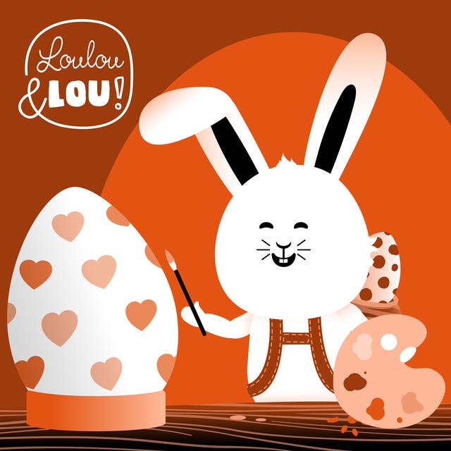 Pasen – omslag van het luisterboek van Luisterverhalen Loulou en Lou