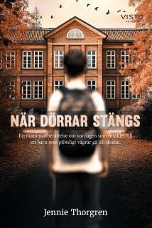 När dörrar stängs – omslag till ljudboken av Jennie Thorgren
