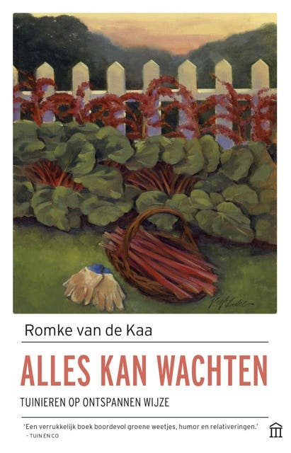 Alles kan wachten: tuinieren op ontspannen wijze – omslag van het luisterboek van Romke van de Kaa