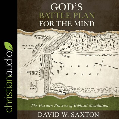 God’s Battle Plan for the Mind – omslag til lydbogen af David W. Saxton