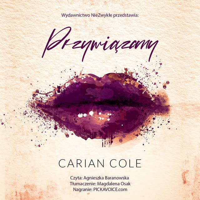 Przywiązany – okładka audiobooka, autor Carian Cole