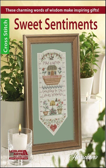 Sweet Sentiments Cross Stitch: These Charming Words of Wisdom Make Inspiring Gifts! – omslag til lydbogen af Gail Bussi