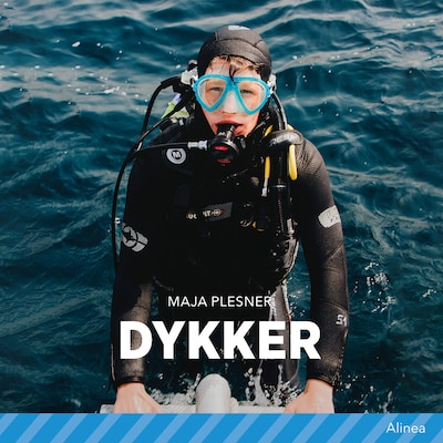 Dykker – omslag til lydbogen af Maja Plesner