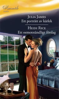 Ett porträtt av kärlek / Ett oemotståndligt förslag – omslag till ljudboken av Heidi Rice,Julia James