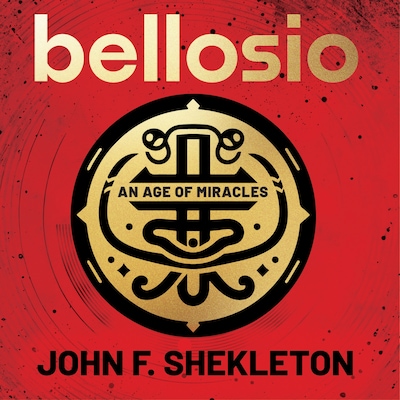 Bellosio – omslag til lydbogen af John F Shekleton