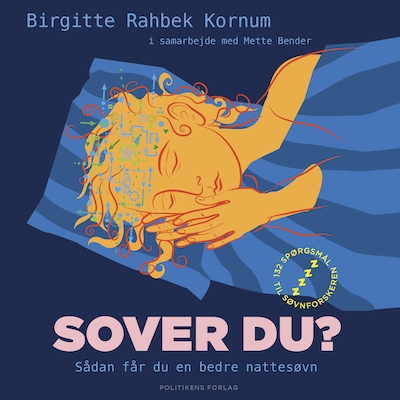 Sover du? – omslag til lydbogen af Mette Bender, Birgitte Rahbek Kornum