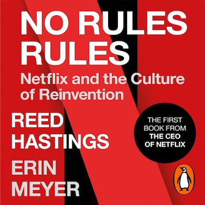 No Rules Rules – omslag til lydbogen af Reed Hastings, Erin Meyer