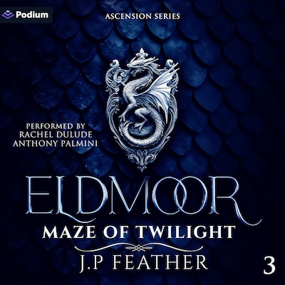 Eldmoor: Maze of Twilight – omslag til lydbogen af J.P. Feather