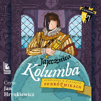 Jajecznica Kolumba – okładka audiobooka, autor Paweł Wakuła