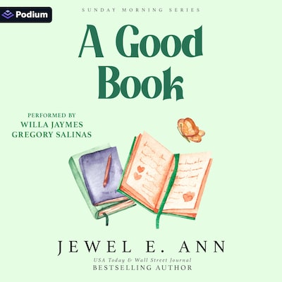 A Good Book – omslag til lydbogen af Jewel E. Ann