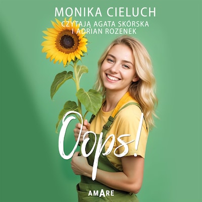 Oops! – okładka audiobooka, autor Monika Cieluch