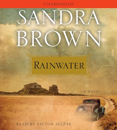 Rainwater – omslag til lydbogen af Sandra Brown