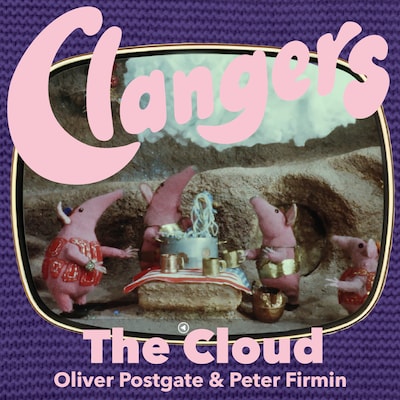 Clangers - The Cloud – omslag til lydbogen af Oliver Postgate