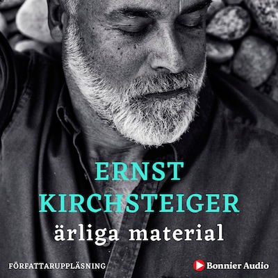 Ärliga material : Mina tankar om järn, trä, sten, glas och ull – omslag till ljudboken av Ernst Kirchsteiger