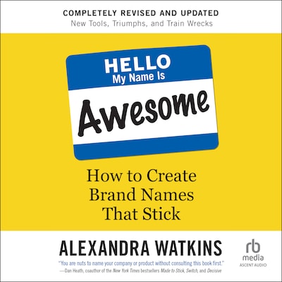Hello, My Name Is Awesome, 2nd Edition – omslag til lydbogen af Alexandra Watkins
