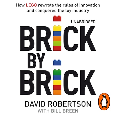 Brick by Brick – omslag til lydbogen af Bill Breen, David Robertson