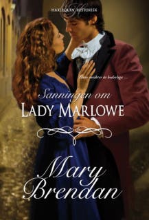 Sanningen om lady Marlowe – omslag till ljudboken av Mary Brendan