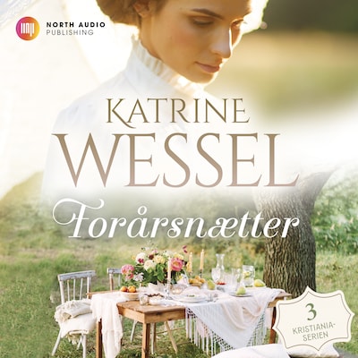 Forårsnætter – omslag til lydbogen af Katrine Wessel