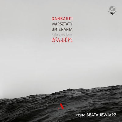 Ganbare! Warsztaty umierania – okładka audiobooka, autor Boni Katarzyna