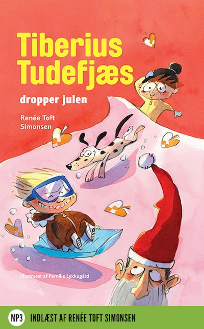 Tiberius Tudefjæs dropper julen – omslag til lydbogen af Renée Toft Simonsen