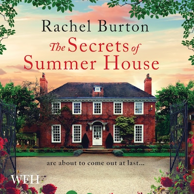 The Secrets of Summer House – omslag til lydbogen af Rachel Burton