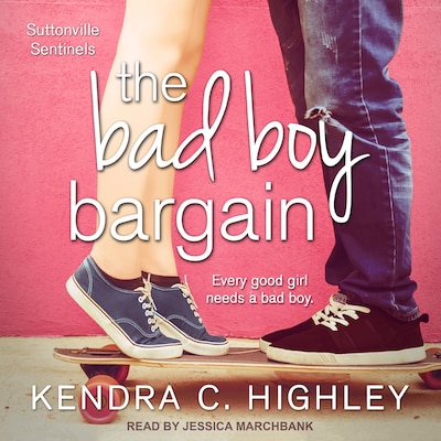 The Bad Boy Bargain – omslag til lydbogen af Kendra C. Highley