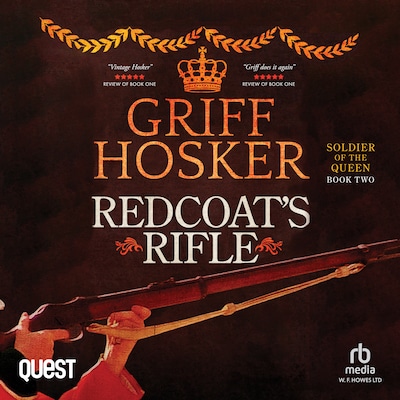 Redcoat's Rifle – omslag til lydbogen af Griff Hosker