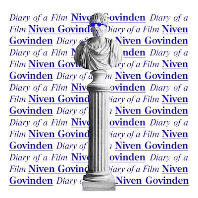 Diary of a Film – omslag til lydbogen af Niven Govinden