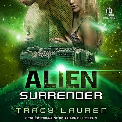 Alien Surrender – omslag til lydbogen af Tracy Lauren