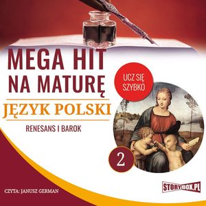 Mega hit na maturę. Język polski 2. Renesans i barok – okładka audiobooka, autor Małgorzata Choromańska