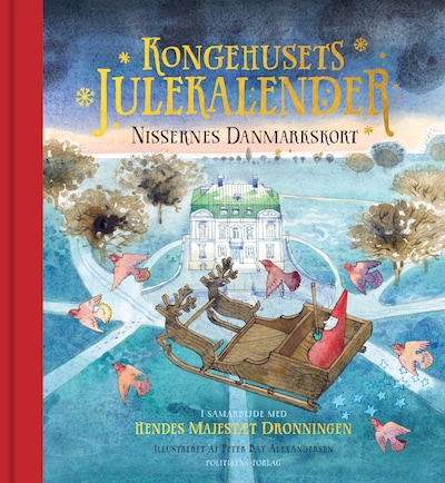 Kongehusets julekalender – omslag til lydbogen af Hendes majestæt Dronningen